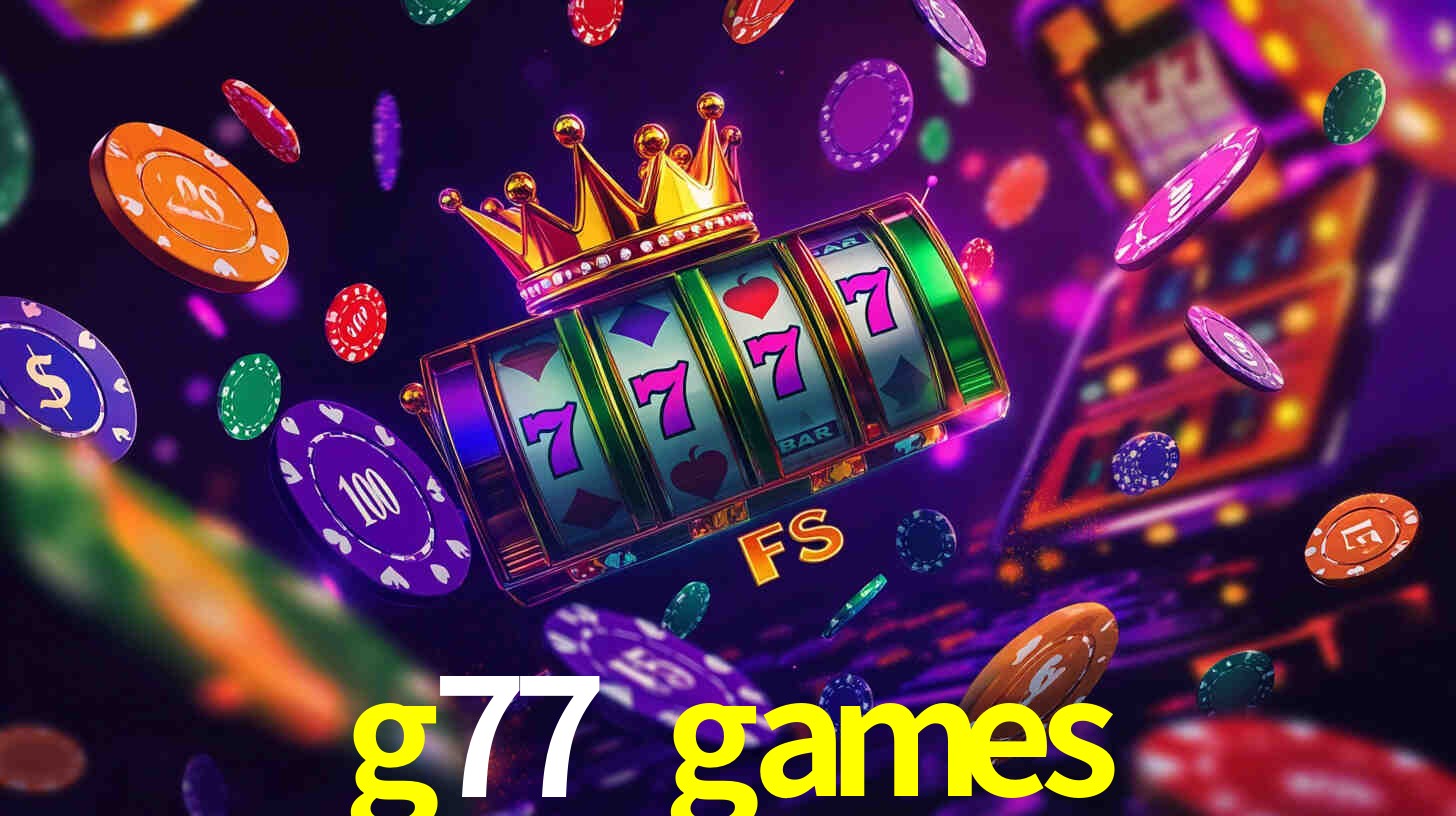 g77 games App Interface