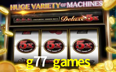 Descubra o Mundo do Cassino Online com g77 games